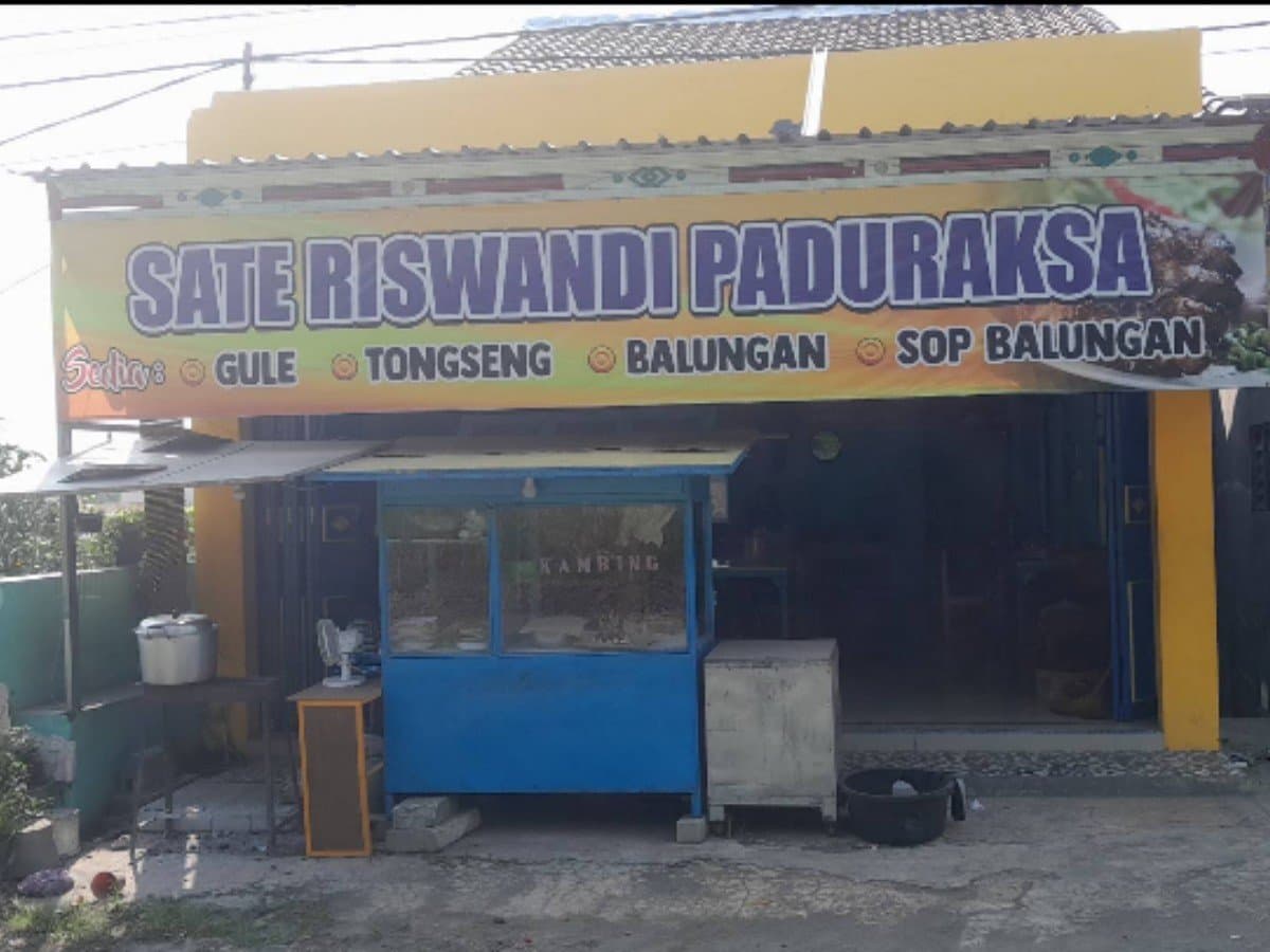 Foto Warung sate H. Riswandi Cabang Paduraksa