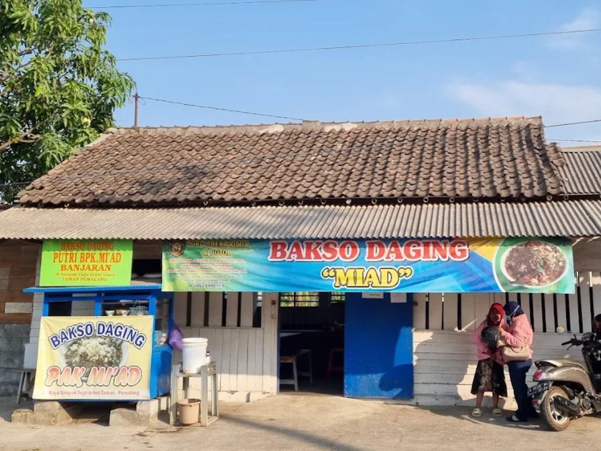 Bakso Daging Pak Miad di Desa Jebed Utara, Kecamatan Taman, Pemalang
