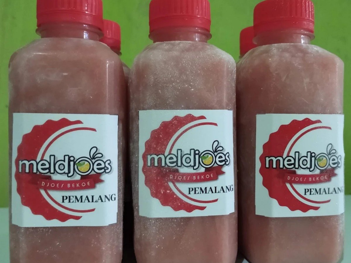 Jus Buah Meldjoes di Desa Jebed Utara, Kecamatan Taman, Pemalang