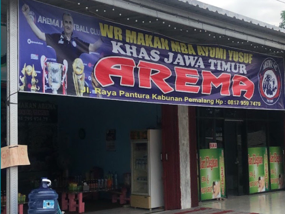 RUMAH MAKAN AREMA Bu ayumi di Desa Beji, Kecamatan Taman, Pemalang